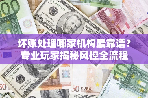 武汉坏账处理哪家机构最靠谱？专业玩家揭秘风控全流程