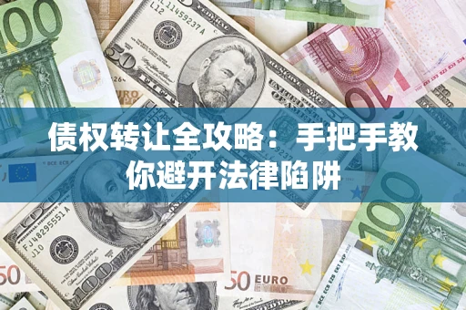 武汉债权转让全攻略：手把手教你避开法律陷阱