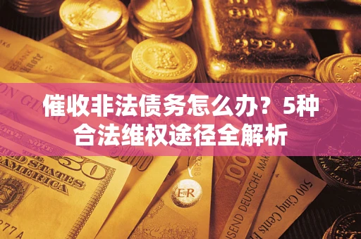 武汉催收非法债务怎么办？5种合法维权途径全解析