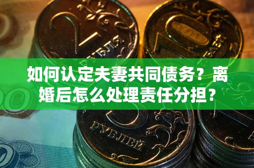 武汉如何认定夫妻共同债务？离婚后怎么处理责任分担？