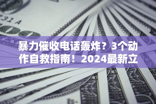 武汉暴力催收电话轰炸？3个动作自救指南！2024最新立案标准全解析